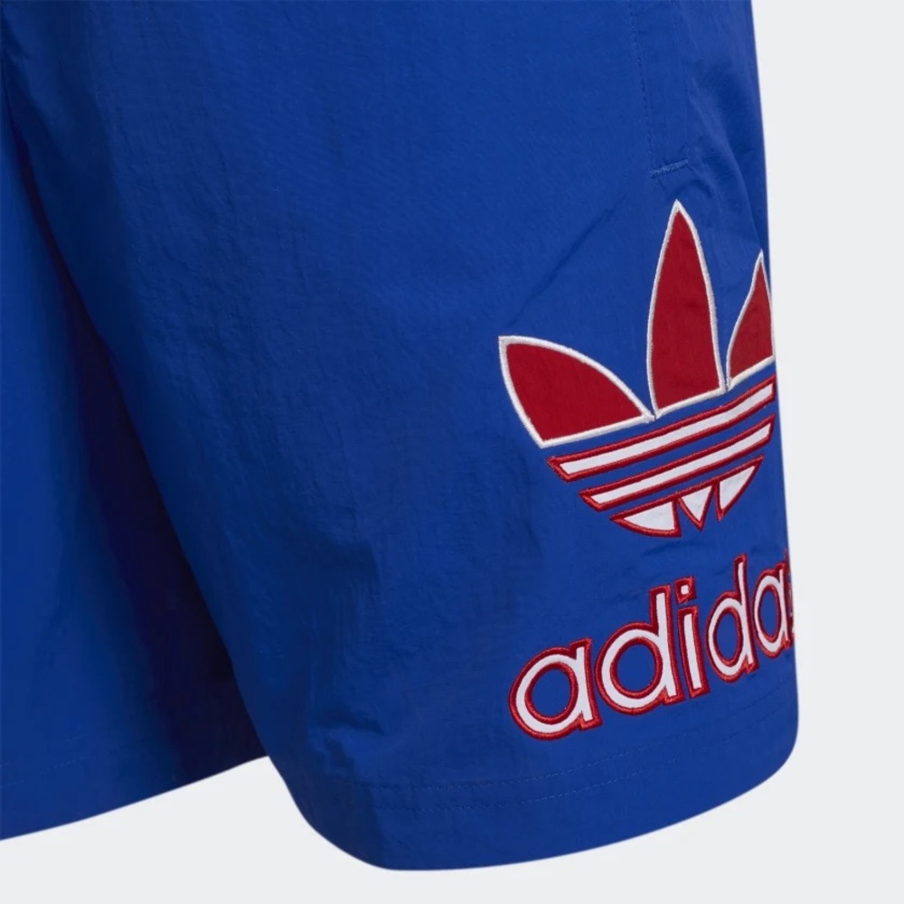 Adidas Originals Mens Medium Trefoil Shorts - Picture 6 of 9